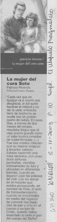 La Mujer del cura Soto.