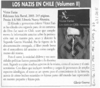 Los nazis en Chile (volumen II)