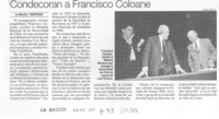 Condecoración a Francisco Coloane.