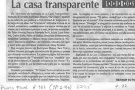 La Casa transparente