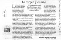 La virgen y el niño.