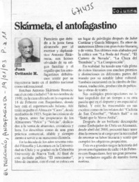 Skármeta, el antofagastino