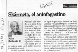 Skármeta, el antofagastino