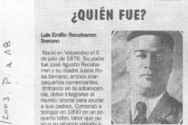 Quién fue?