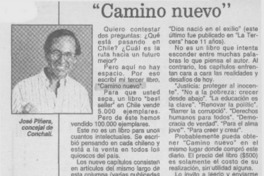 "Camino nuevo".