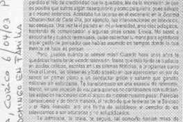 Carta abierta a Marco Antonio de la Parra