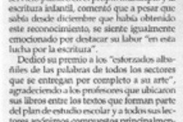 Premio a la fantasía.