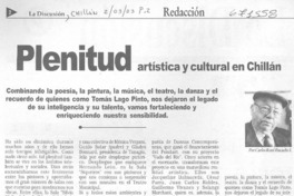 Plenitud artística y cultural en Chillán