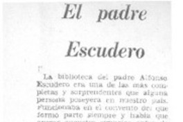 El Padre Escudero