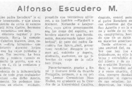 Alfonso Escudero M