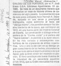 Diálogo de los porteros