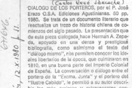 Diálogo de los porteros