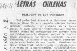 Diálogos de los porteros