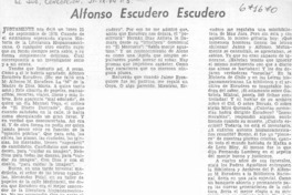 Alfonso Escudero Escudero