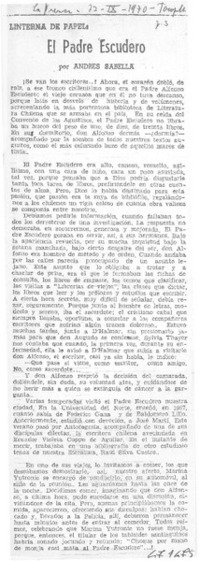 El padre Escudero
