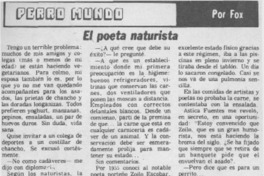 El Poeta naturista