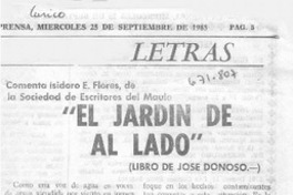 El jardín de al lado