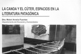 La canoa y el cúter, espacios en la literatura patagónica