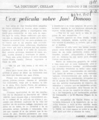 Una película sobre José Donoso