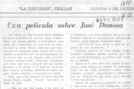 Una película sobre José Donoso