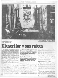 El escritor y sus raíces