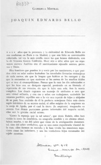 Joaquín Edwards Bello