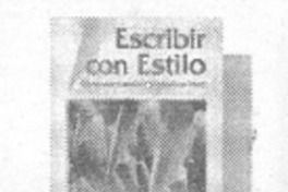 Escribir con estilo.