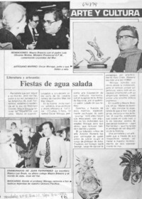 Fiestas de agua salada.