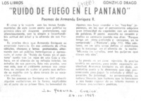 Ruido de fuego en el pantano