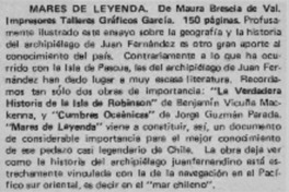 Mares de leyenda".