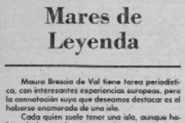 Mares de leyenda