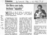 Un libro con todo, incluso "aquello".