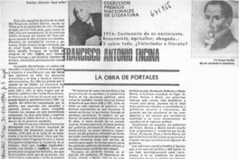 Francisco Antonio Encina.