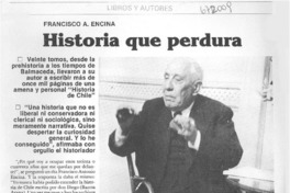 Historia que perdura