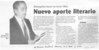 Nuevo aporte literario.