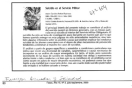 Suicidio en el Servicio militar.