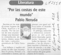 Por las costas de este mundo".