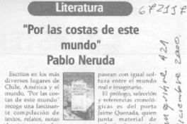 Por las costas de este mundo".