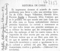 Historia de Chile