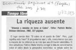La Riqueza ausente.