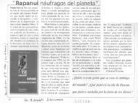 "Rapanui náufragos del planeta"