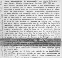 Curso teórico práctico de entomología