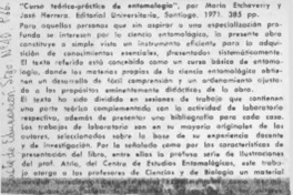 Curso teórico práctico de entomología