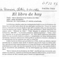 Breve historia de las fronteras de Chile.