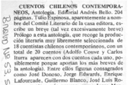 Cuentos chilenos contemporáneos