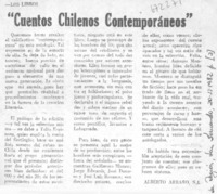 Cuentos chilenos contemporáneos