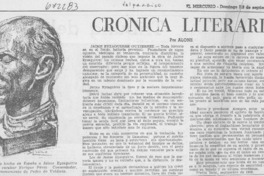 Crónica literaria