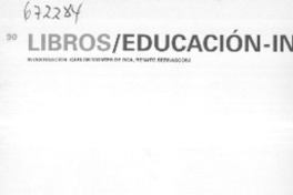 La Escuela y la (des)igualdad.