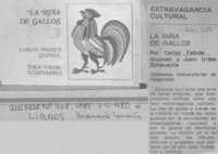 La riña de gallos