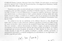 Monseñor Sótero Sanz Villalba, un santo pastor, un nuncio que ofreció su vida por Chile